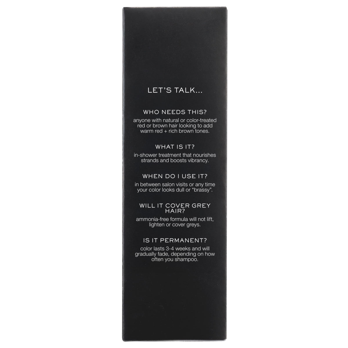 Kristin Ess Hair Gloss Cherry Cola in shower setting