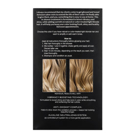 Kristin Ess Hair Gloss Honey Latte application process in shower