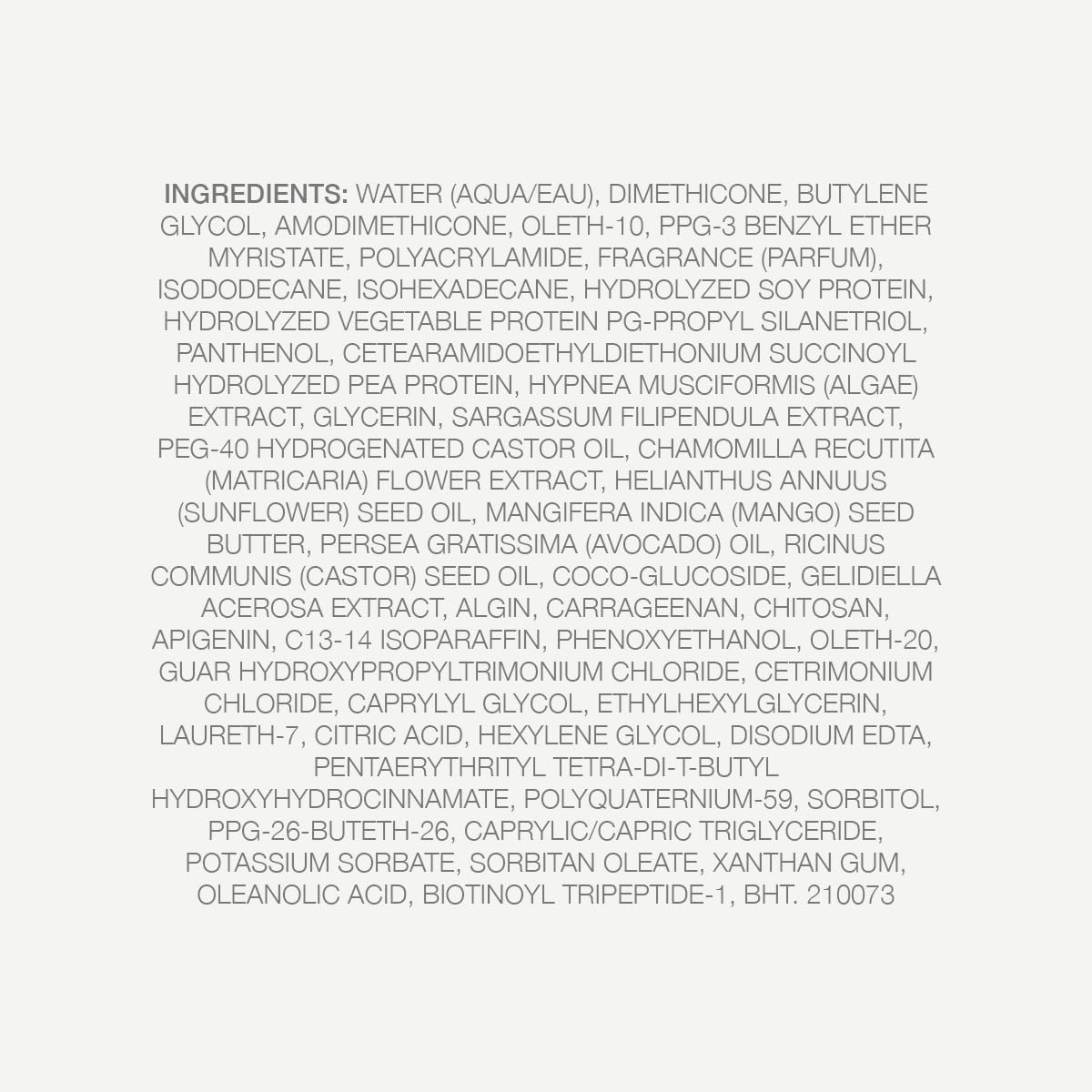 Kristin Ess Hair Weightless Shine Air Dry Cream with floral scent notes