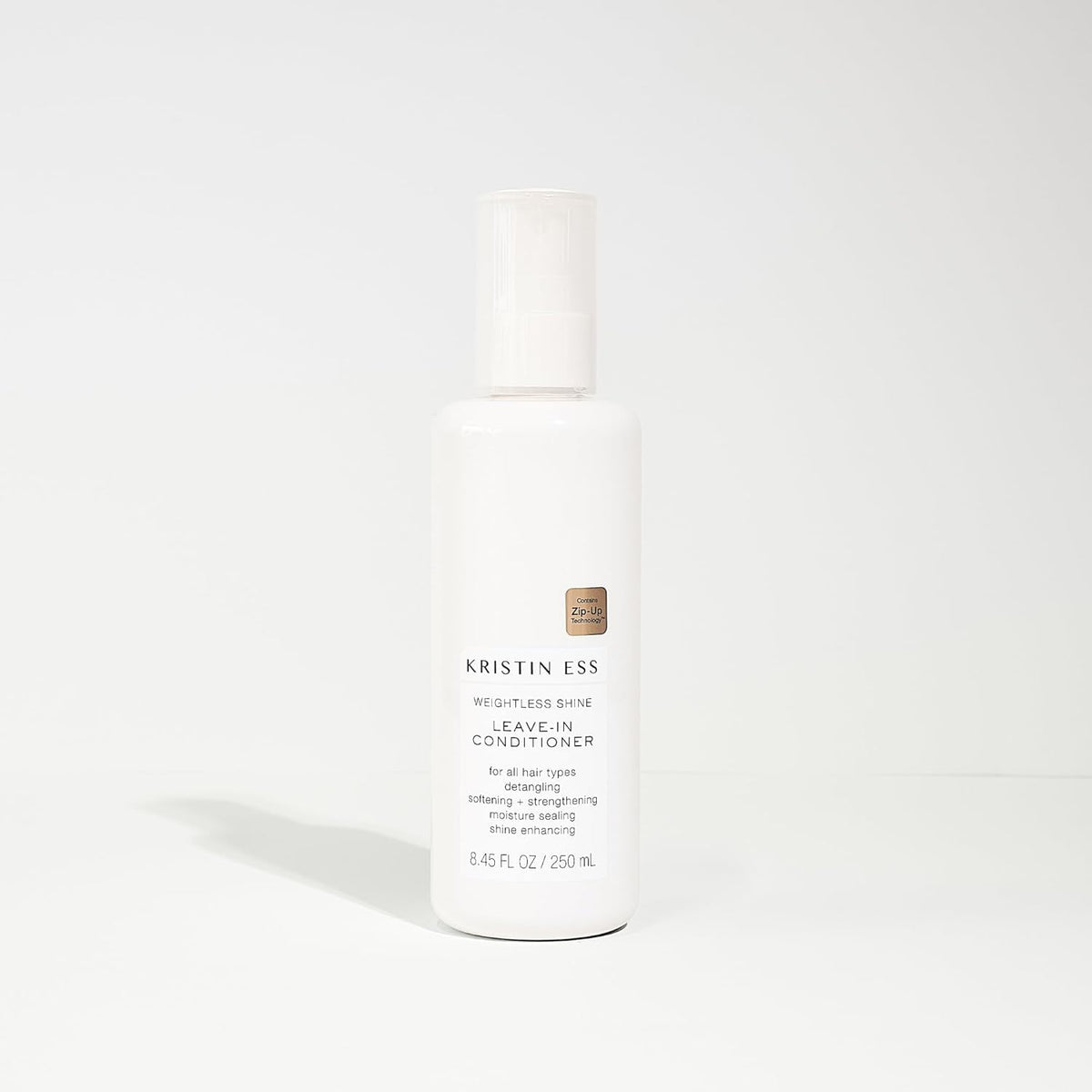 Kristin Ess Leave In Conditioner Spray application demonstration