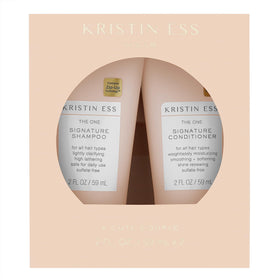 Kristin Ess Travel Size Shampoo and Conditioner Set front view