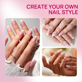 Krofaue nail tips packaging with 150 pieces shown