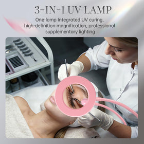 krofaue UV Nail Lamp compact size for travel