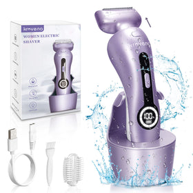Krov ena Electric Shaver for Women front view with detachable head