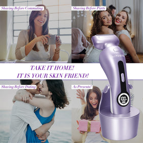 Krov ena Electric Shaver side view showcasing design