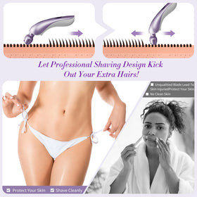 Krov ena Electric Shaver with multifunctional blades for body hair
