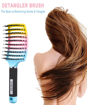 KTKUDY Detangling Brush smoothing dry hair