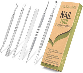 KuanStore Ingrown Toenail File and Lifters 6-Pack front view