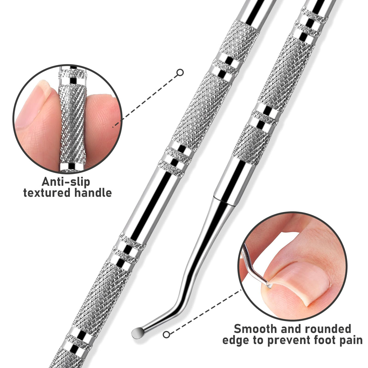 KuanStore tools in use for nail maintenance
