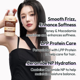 KUNDAL shampoo and conditioner bottles with natural ingredients