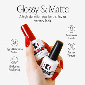 KUPA Gelfinity Base Coat bottle with brush