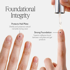 KUPA Gelfinity Glossy Top Coat application close-up