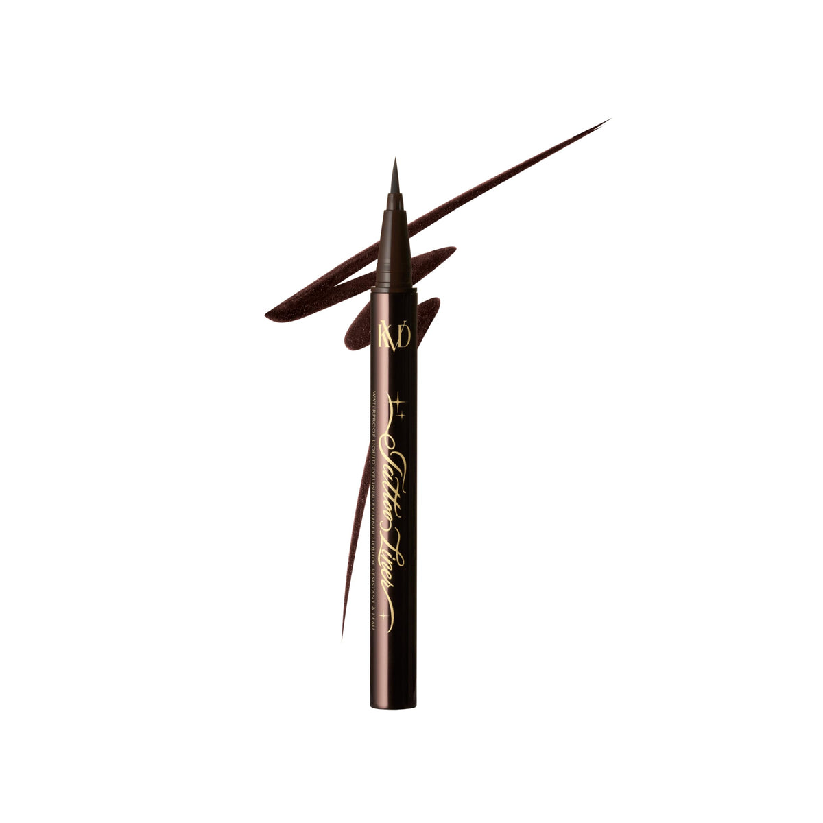 KVD Tattoo Liner Mad Max Brown swatch on skin