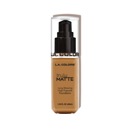 L.A. COLORS Truly Matte Foundation Cafe CLM360 front view