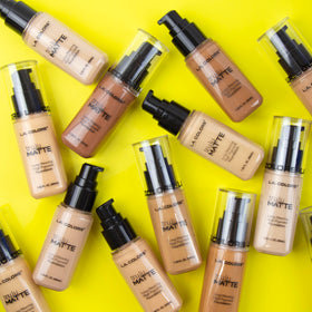 L.A. COLORS Truly Matte Foundation Cafe CLM360 packaging