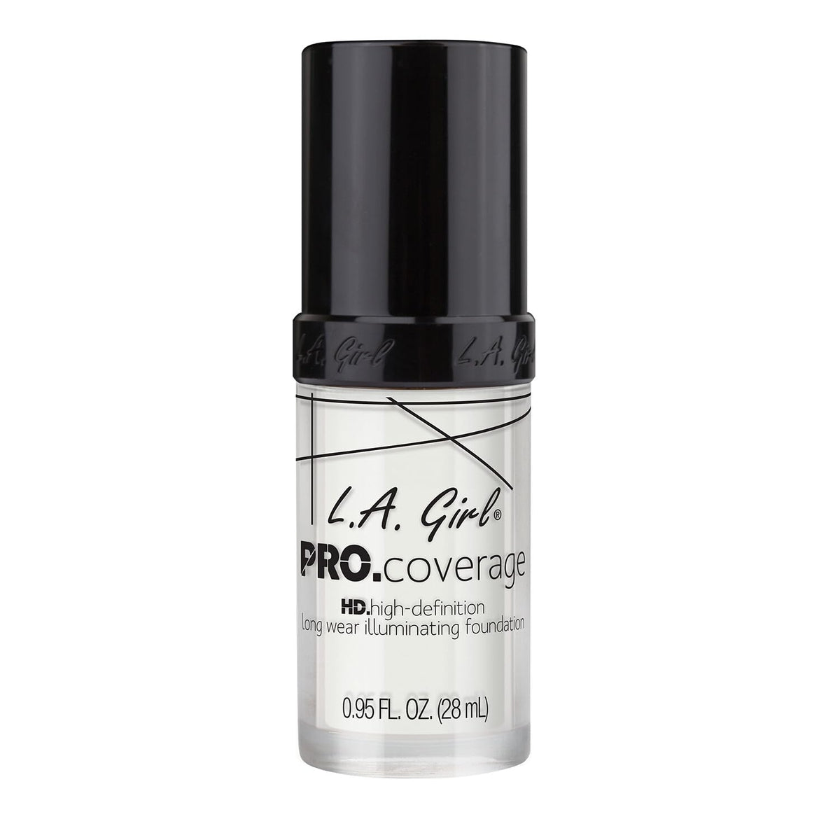 L.A. Girl Pro Coverage Liquid Foundation swatch on skin