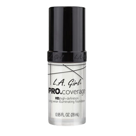 L.A. Girl Pro Coverage Liquid Foundation swatch on skin