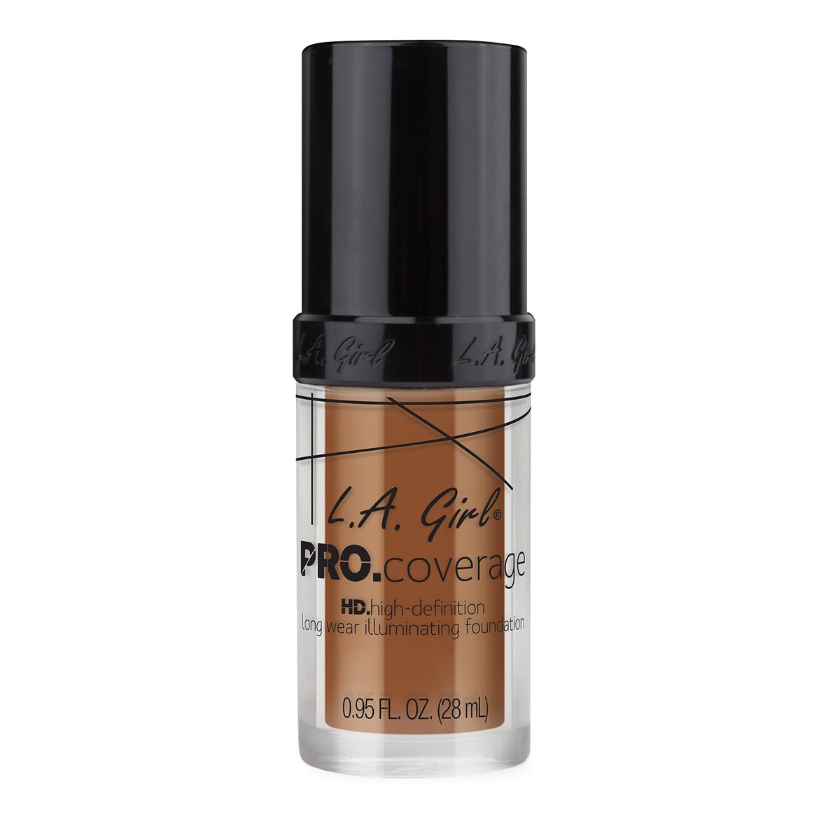 L.A. Girl Pro Coverage Liquid Foundation Toast texture swatch