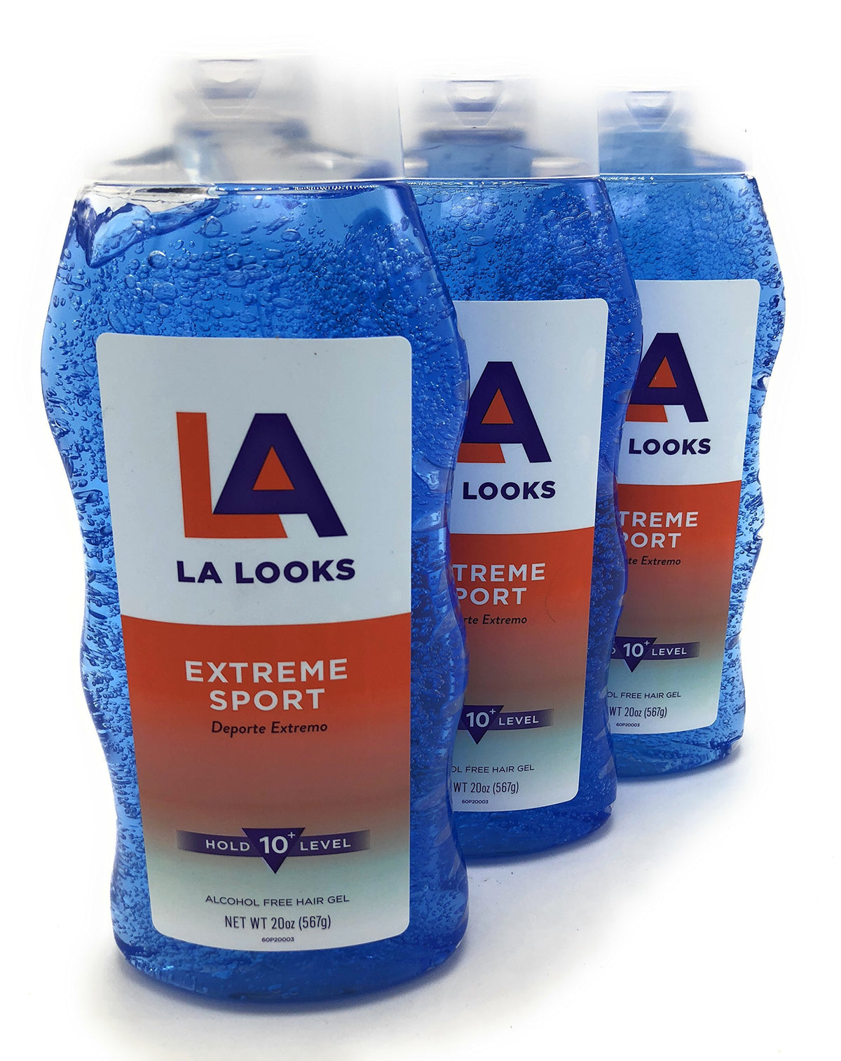 L.A. Looks Sport Xtrme Hold Gel 20 oz front view
