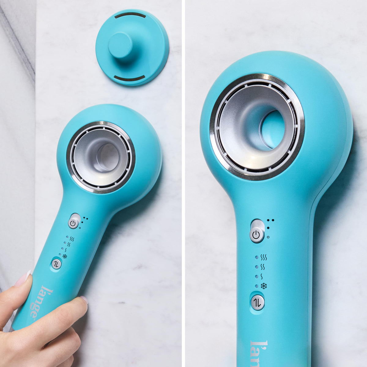 L'ANGE HAIR Axia HaloRing Ionic Hair Dryer back view