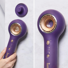 L'ANGE HAIR Axia HaloRing Ionic Hair Dryer in lifestyle setting