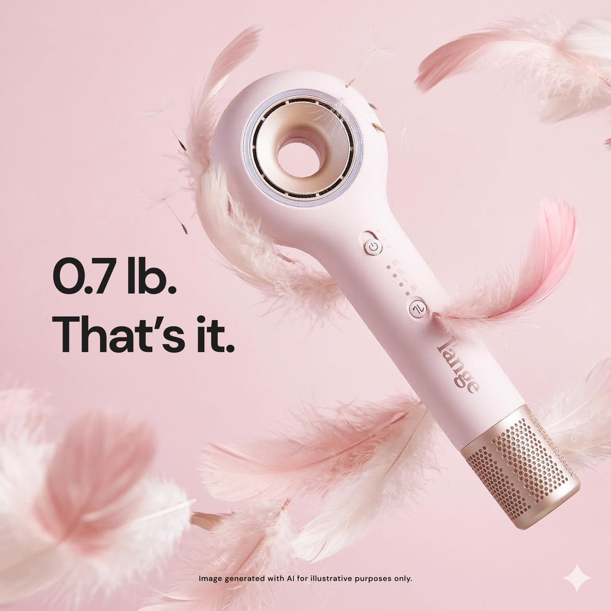 L'ANGE HAIR Axia HaloRing Ionic Hair Dryer packaging