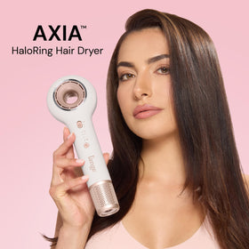 L'ANGE HAIR Axia HaloRing Ionic Hair Dryer with concentrator attachment