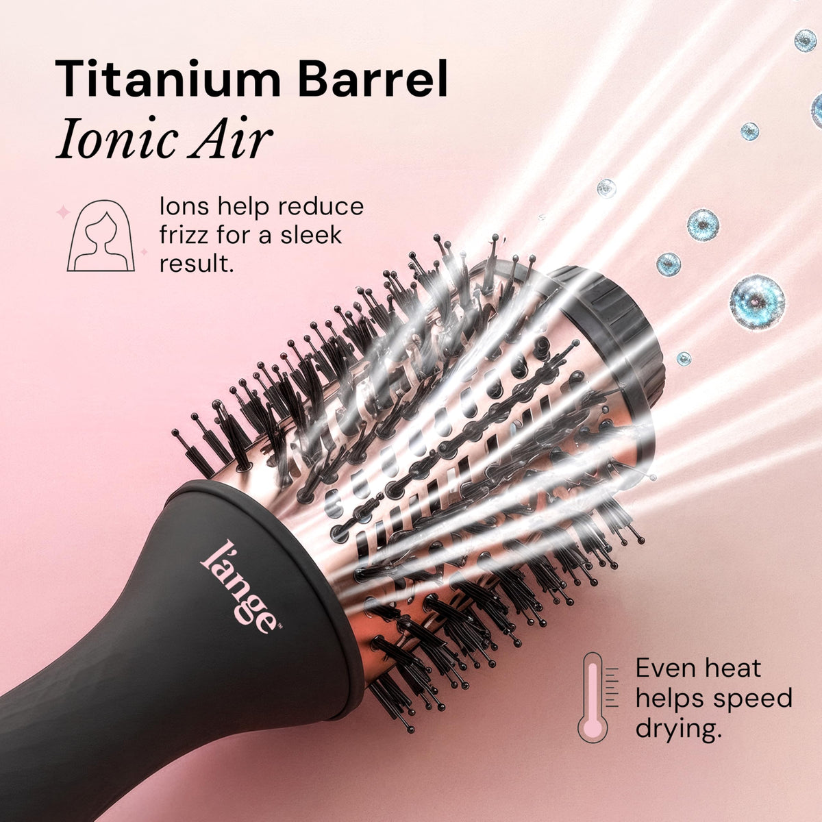 L'ANGE HAIR Blow Dryer Brush packaging
