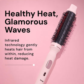 L'Ange Hair GlamWave brush showing 38mm barrel