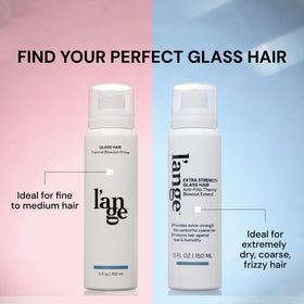 L'ANGE HAIR Glass Hair Heat Protectant Spray with styling tools