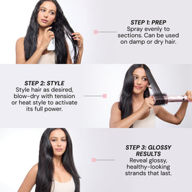 L'ANGE HAIR Gloss Shock Anti Frizz Spray packaging