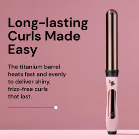 L'ANGE HAIR Le Curl 25 MM Titanium Curling Wand side view