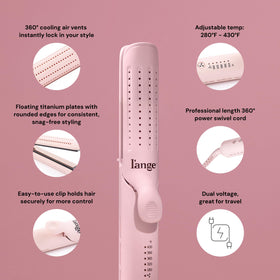 L'ANGE HAIR Le Duo 360° Airflow Styler back view with control buttons