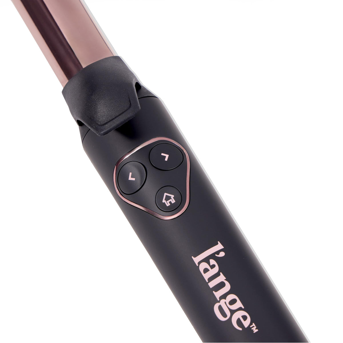 L'ANGE HAIR Le Pirouette 25MM Titanium Curling Iron close-up of barrel