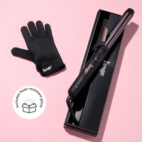 L'ANGE HAIR Le Pirouette Curling Iron in travel case