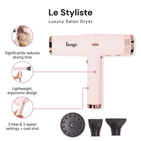 L'ANGE HAIR Le Styliste Hair Dryer side view showing control buttons