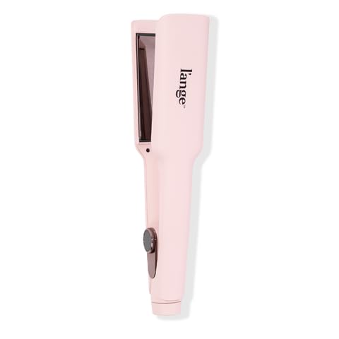 L'ANGE HAIR Le Titane Titanium Flat Iron 1.75" in blush colour, front view