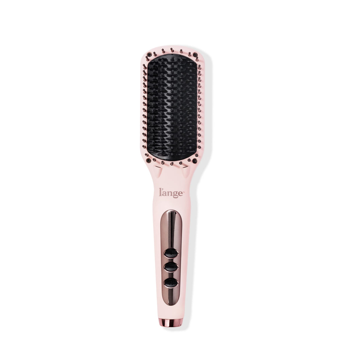L'ANGE HAIR Le Vite Straightening Brush front view in blush