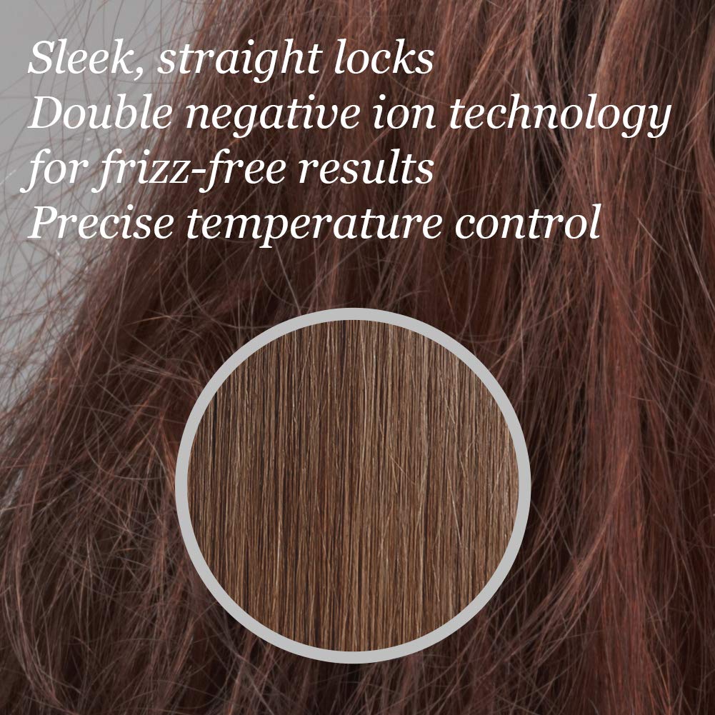 L'ANGE HAIR Le Vite Straightening Brush lifestyle scene on vanity