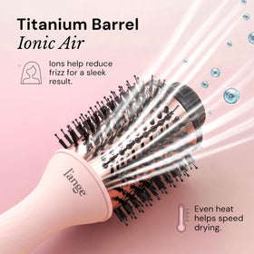 L'ANGE HAIR Le Volume 2-in-1 Blow Dryer Brush packaging