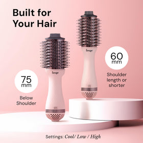 L'ANGE HAIR Le Volume 2-in-1 Blow Dryer Brush packaging