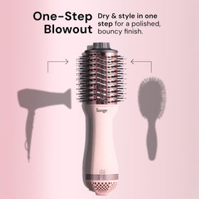 L'ANGE HAIR Le Volume 2-in-1 Blow Dryer Brush side view