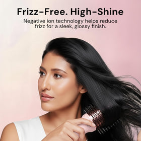 L'ANGE HAIR Le Volume 2-in-1 Blow Dryer Brush with power button