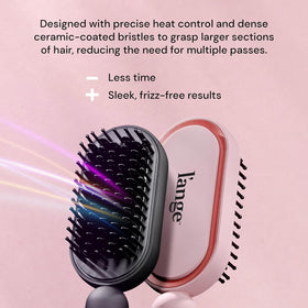 L'ANGE HAIR Mane Pass Straightening Hot Brush ergonomic handle