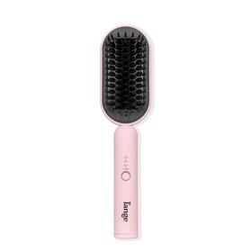 L'ANGE HAIR Mane Pass Straightening Hot Brush front view in blush