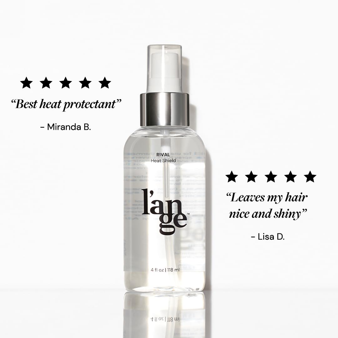 L'ANGE HAIR Rival Heat Shield in a bathroom setting