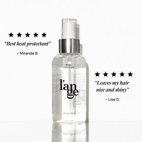 L'ANGE HAIR Rival Heat Shield in a bathroom setting