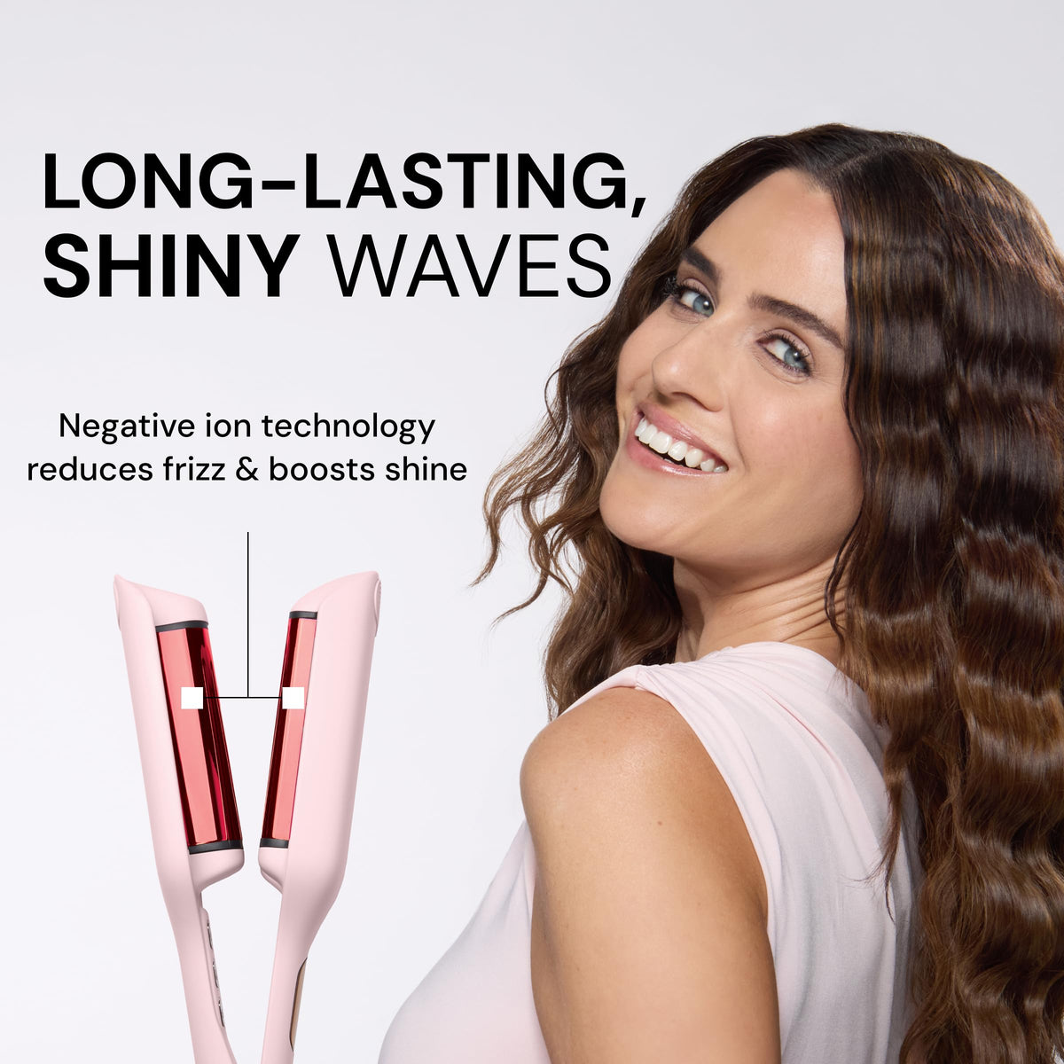 L'ANGE Hair SculptWaver Titanium Deep Wave lifestyle scene