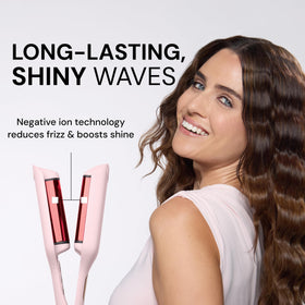 L'ANGE Hair SculptWaver Titanium Deep Wave lifestyle scene