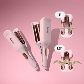 L'ANGE Hair SculptWaver Titanium Deep Wave side view